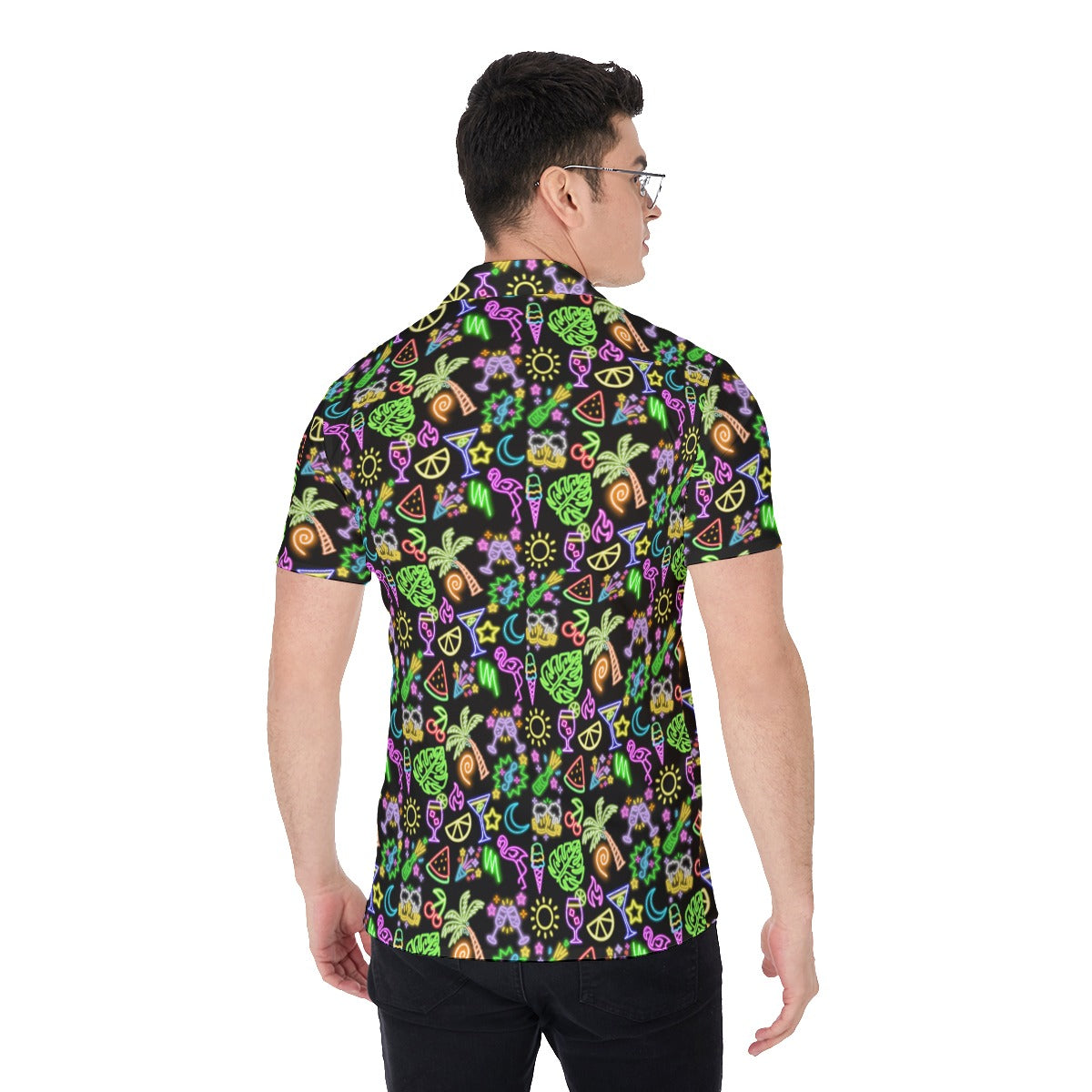 Neon Lights Men's Shirt