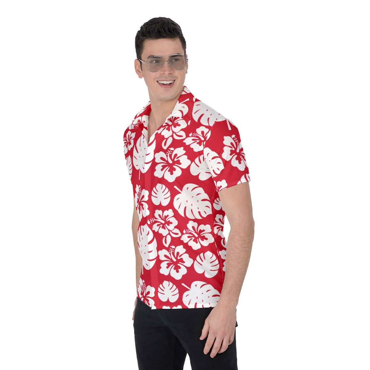 Hibiscus Honey Men's Shirt