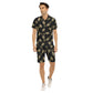 Gold Leaf Men's Shirt and Shorts Set