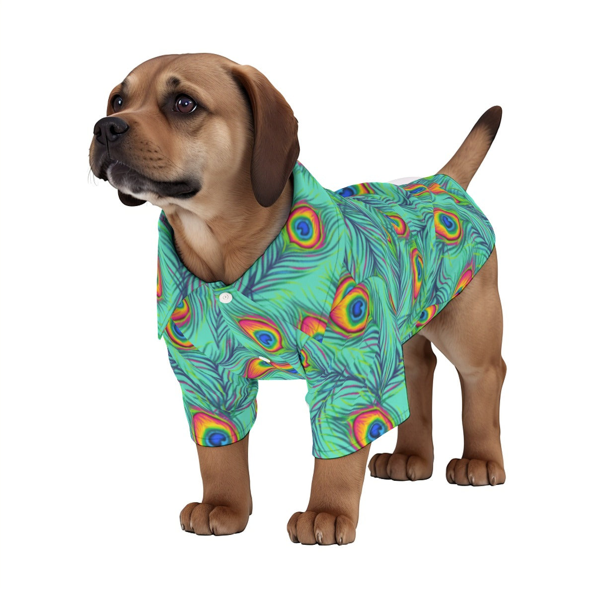 Peacocky Pet‘s Hawaiian Shirt