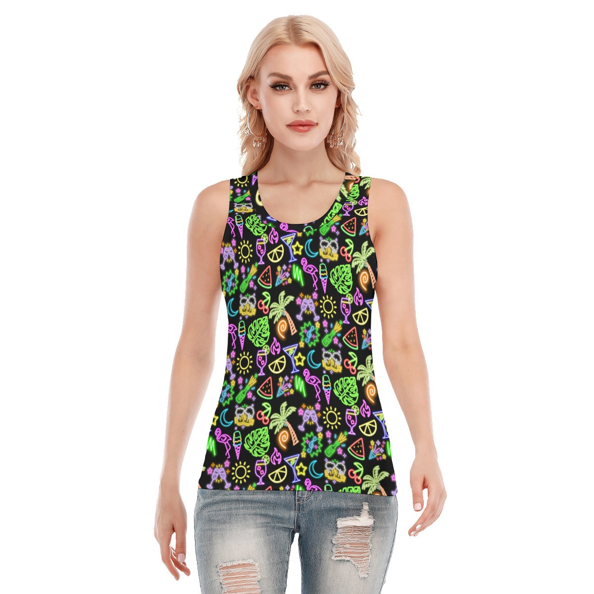 Neon Lights Women's Tank