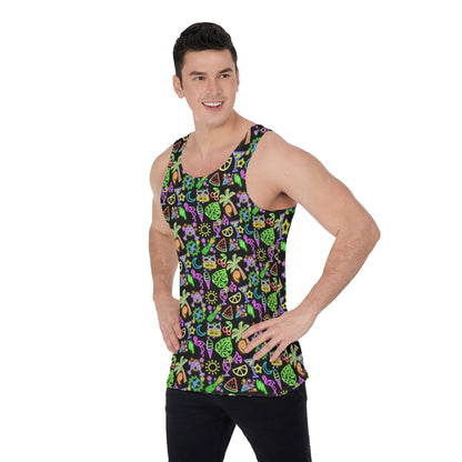 Neon Lights Men's Tank