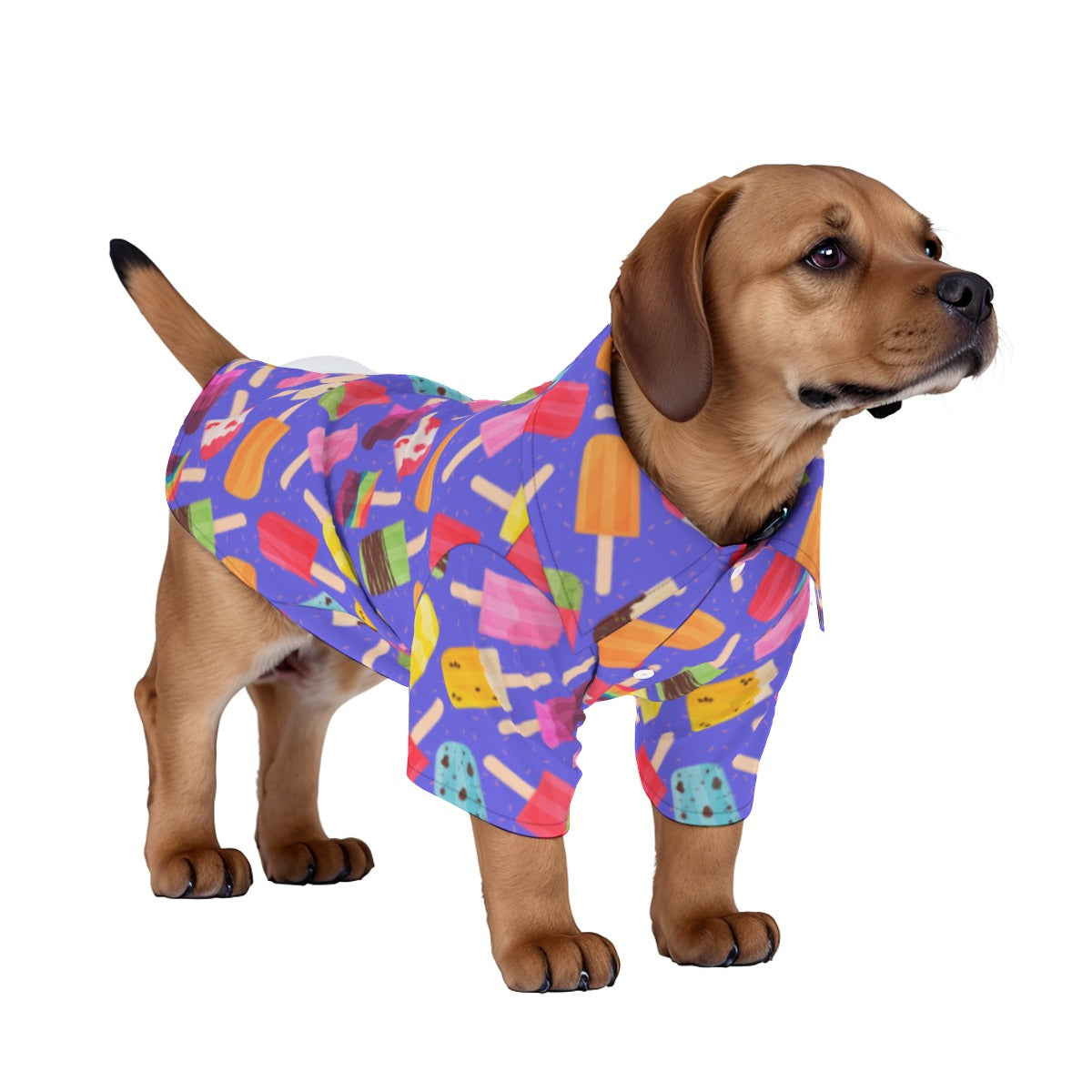 Frozen Treat Yo' Self Pet‘s Hawaiian Shirt