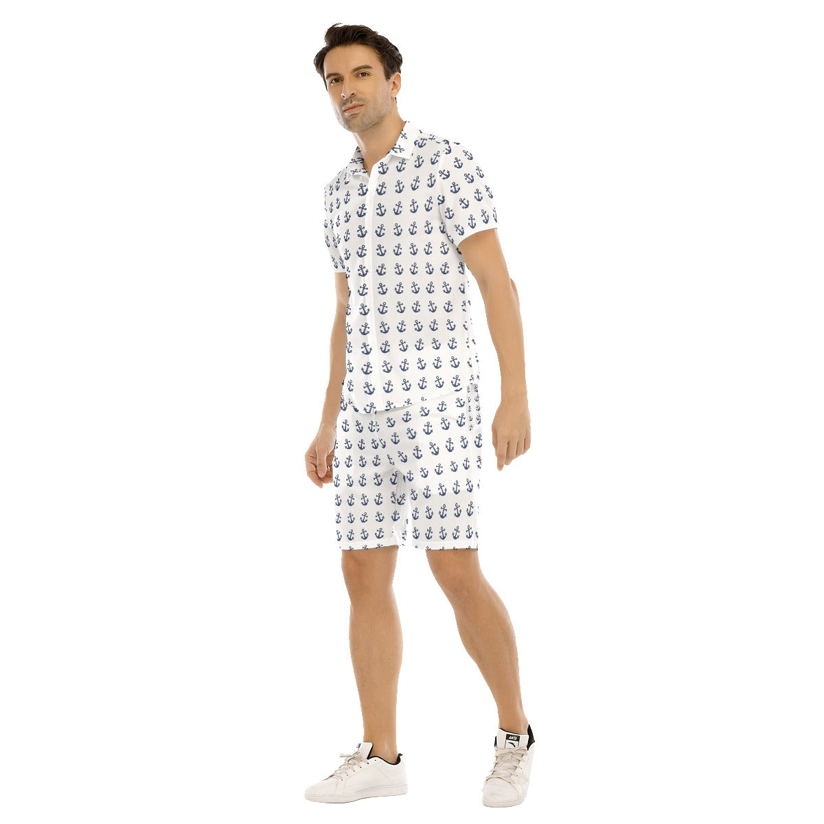 Anchors Aweigh! Men's Shirt and Shorts Set