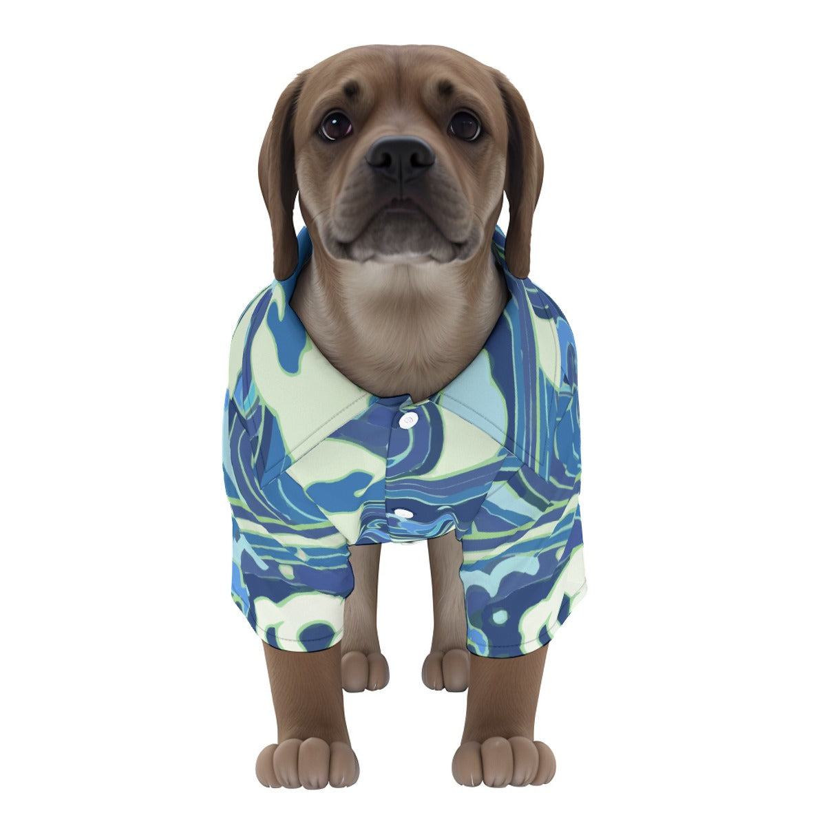 Ride the Wave Pet‘s Hawaiian Shirt