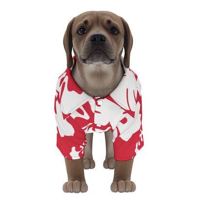 Hibiscus Honey Pet's Hawaiian Shirt