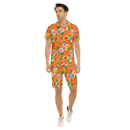 Tropicana Men's Shirt and Shorts Set