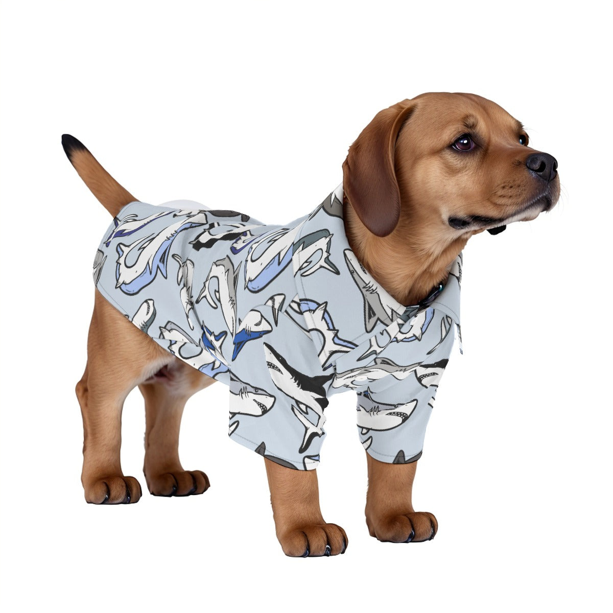 Shark Jawesome Pet‘s Hawaiian Shirt