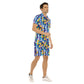 Bright Leaves Men's Shirt and Short Set