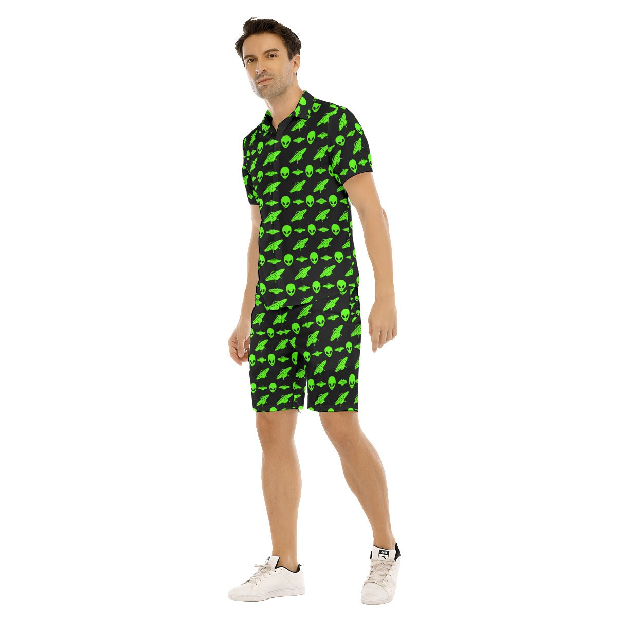 Far Out Men's Shirt and Shorts Set