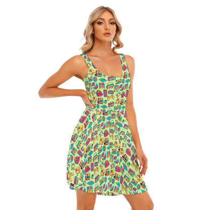 Retro Tech Women's Skater Dress